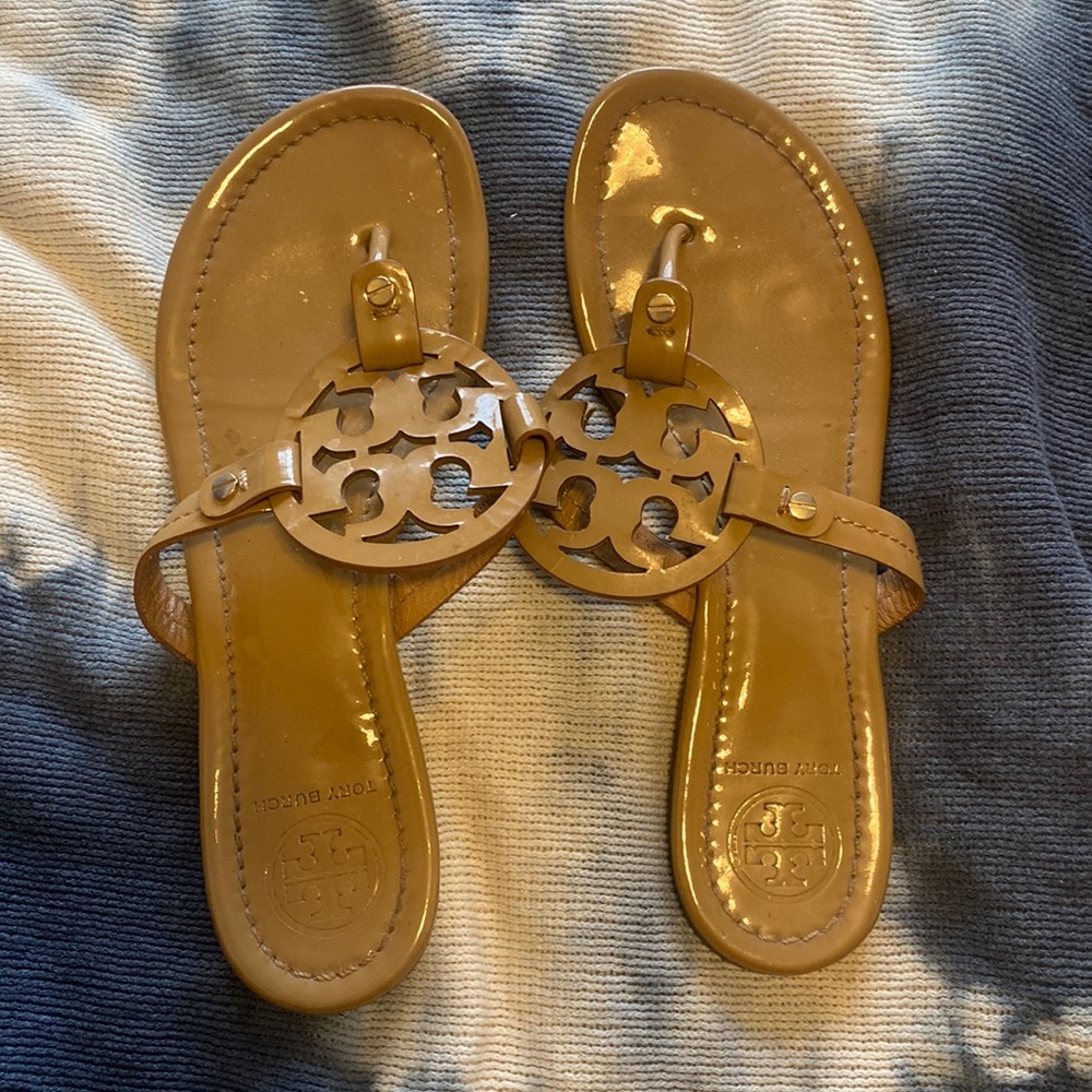 Tory Burch Miller sandal leather